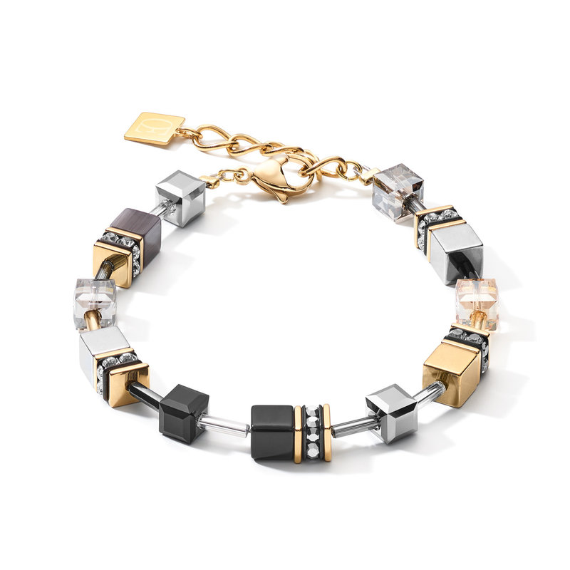 Coeur de Lion Armband - Grey-Gold 2839/30-1216