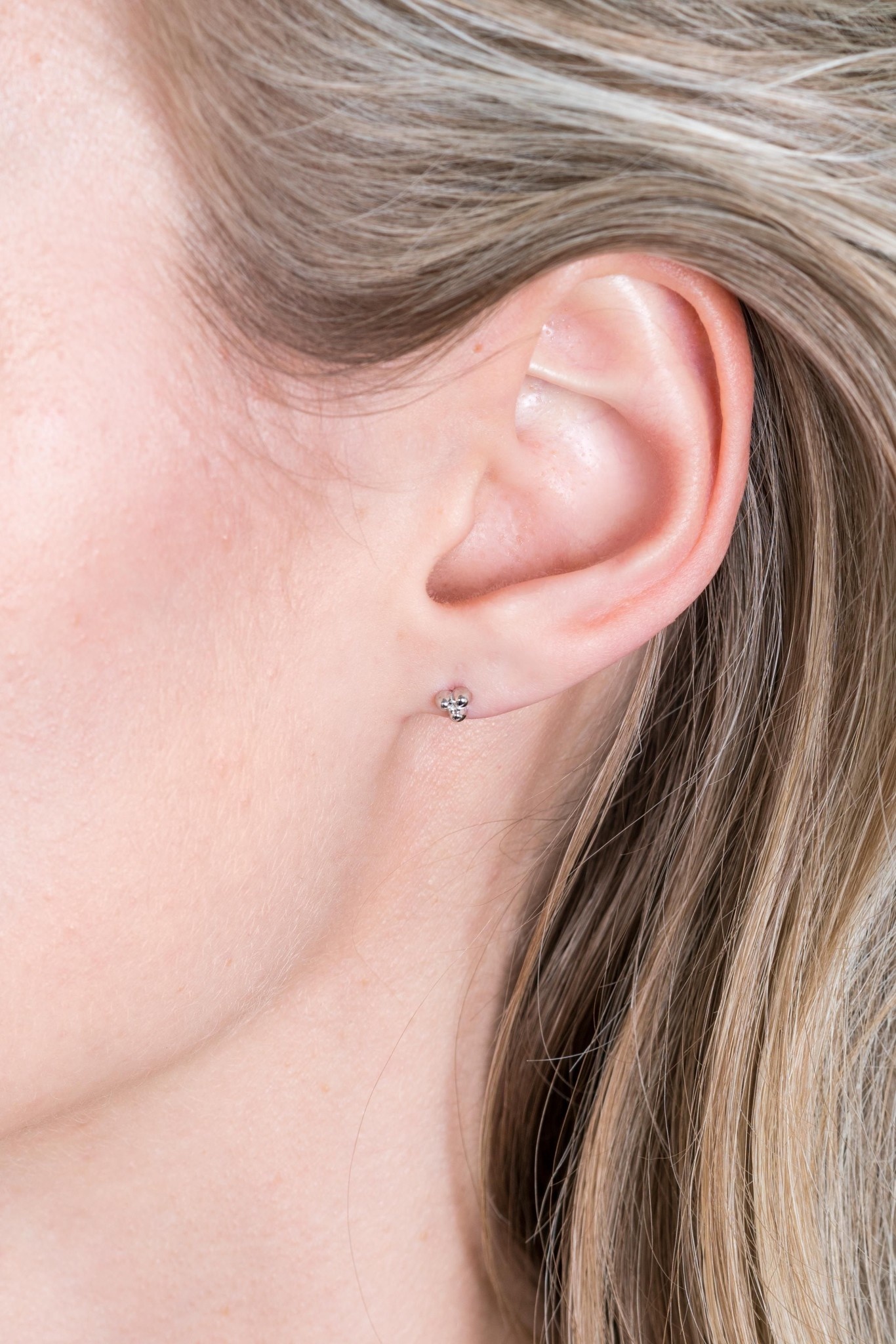 Zinzi Zilveren oorbellen - Drie bolletjes ZIO2169