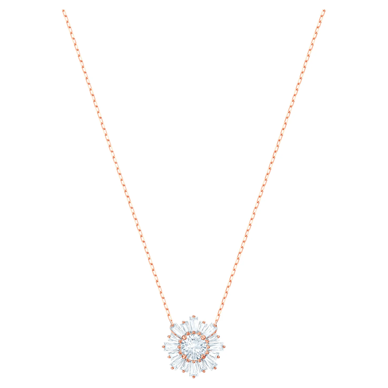 Swarovski Sunshine ketting met hanger Medium CZWH/ROS 5451376