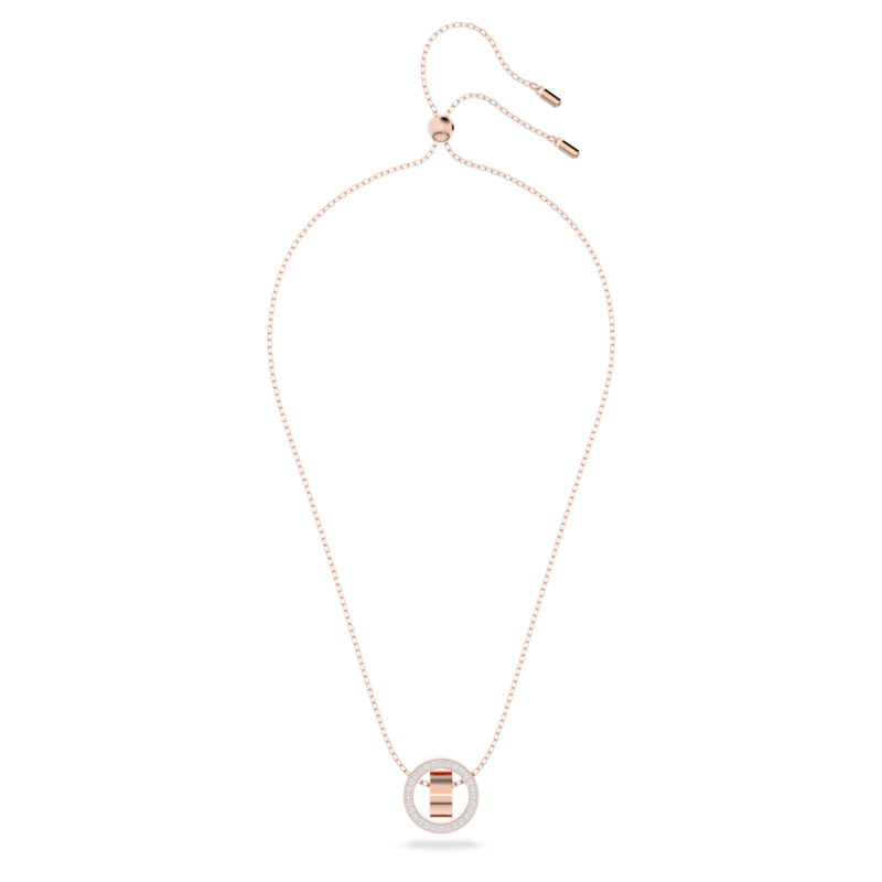 Swarovski Hollow ketting met hanger CRY/ROS (S) 5636500