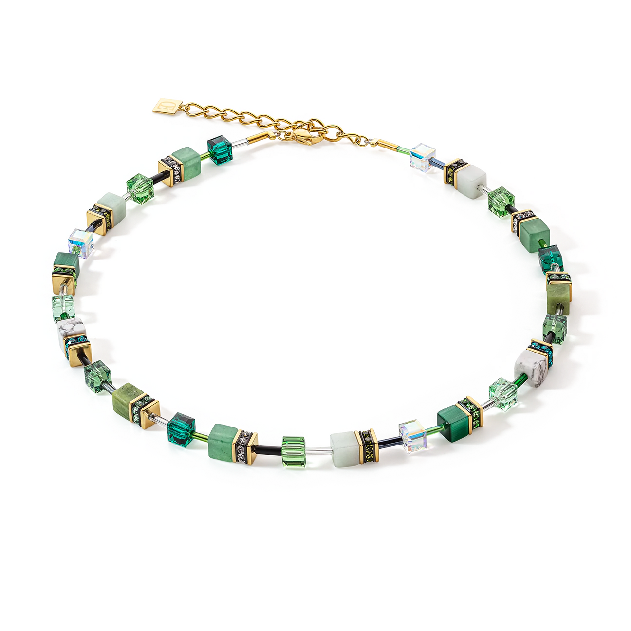 Coeur de Lion Collier - Green-Goldcolour 4905/10-0500