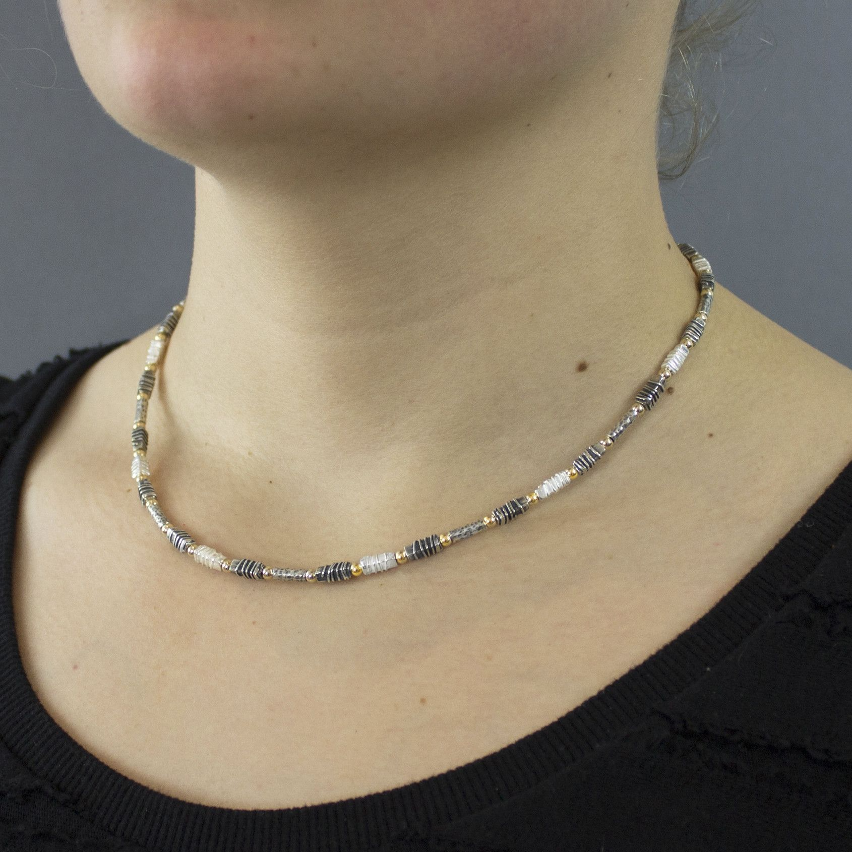 Jéh Jewels Touch of Gold collier - Fantasie 19286