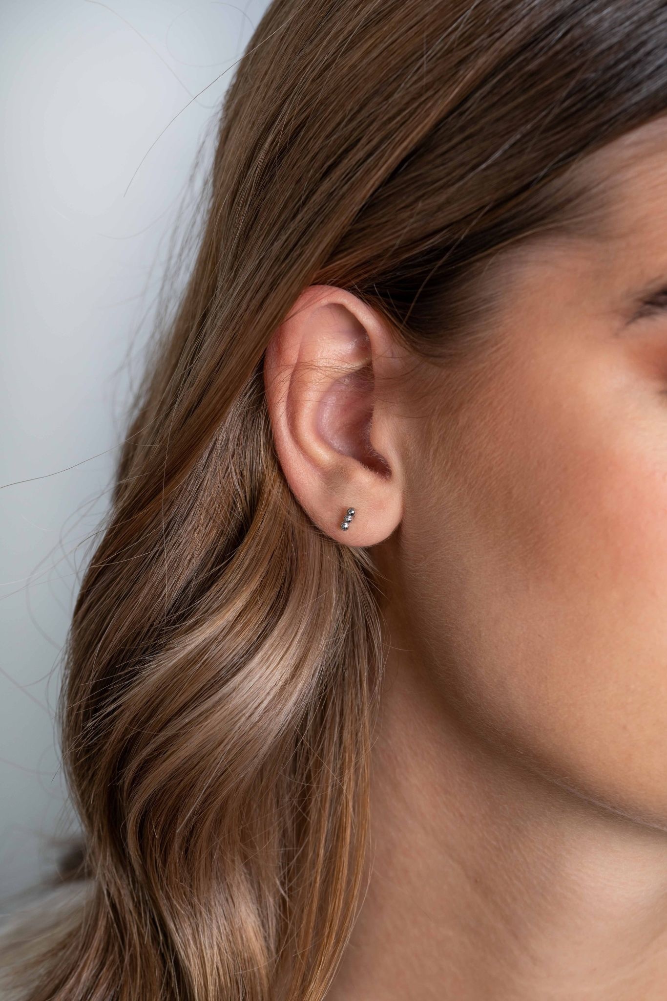 Zinzi Zilveren oorbellen - Drie bolletjes ZIO2230