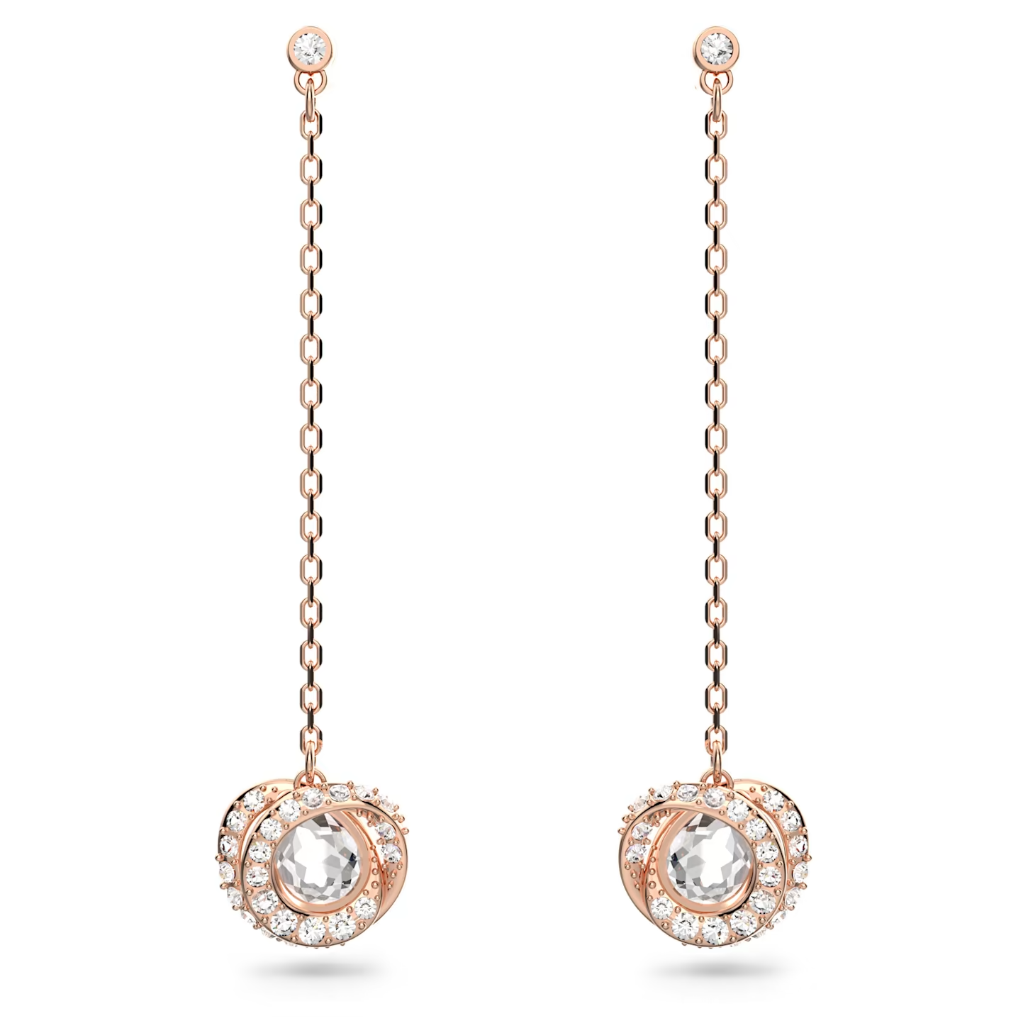 Swarovski Generation oorbellen Pierced Long CRY/ROS 5636516