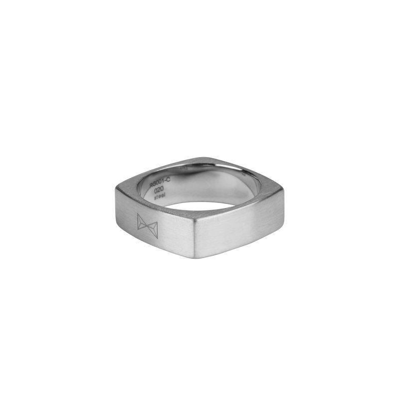 AZE Jewels Carre - Inox ring AZ-RG001-A