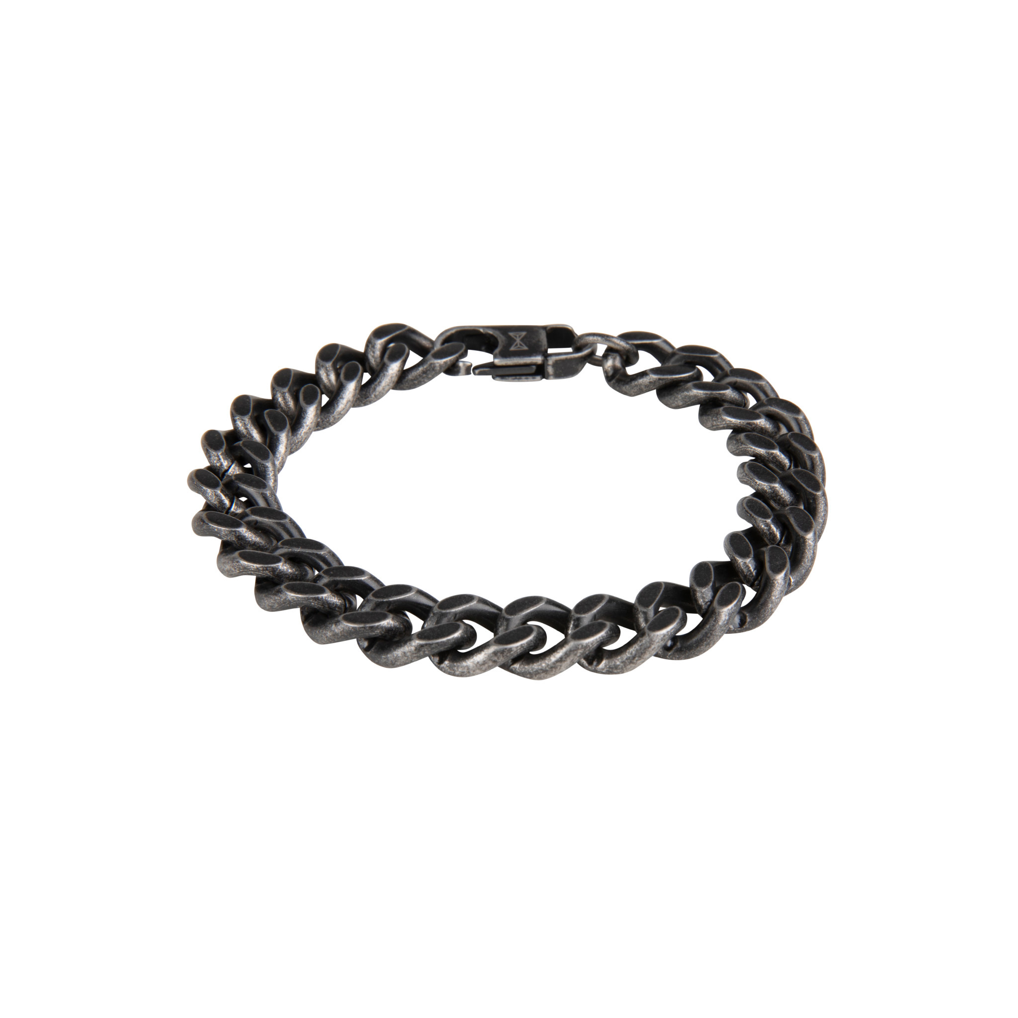 AZE Jewels Gourmette Full Flat - Antique armband AZ-BM001-C