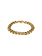 AZE Jewels Gourmette Full Flat - Gold armband AZ-BM001-D