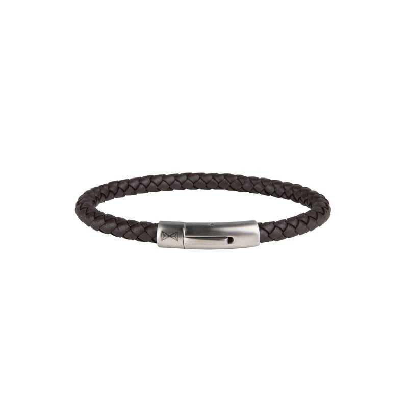 AZE Jewels Iron Single String Brown armband AZ-BL004-B