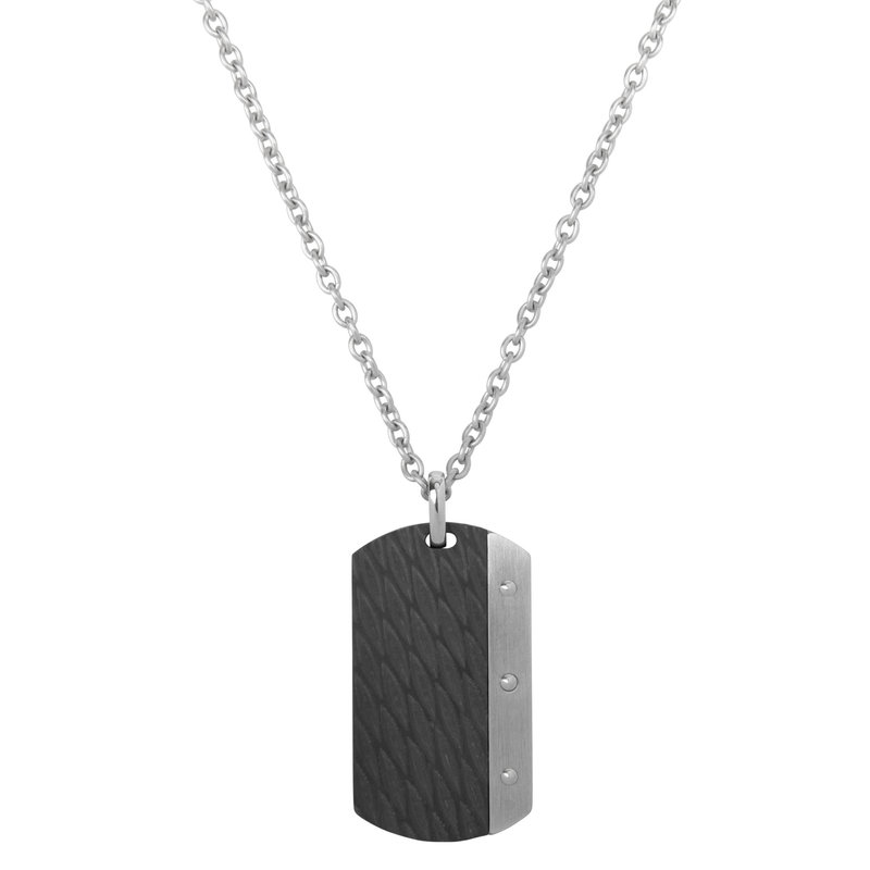 AZE Jewels Necklace Dogtag - Inox ketting AZ-NL001-A-080