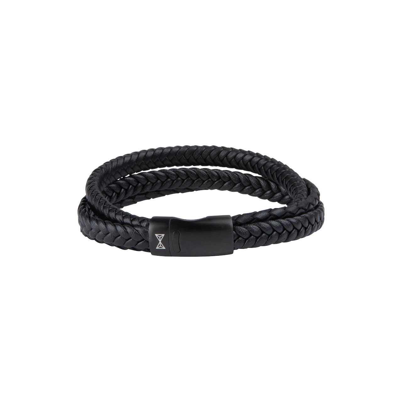 AZE Jewels Iron Three String Black-on-Black armband AZ-BL002-D