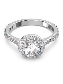 Swarovski Stilla ring Zilverkleurig/Wit