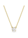 Swarovski Stilla ketting met hanger Round Cut Zilverkleurig/Wit 5636703