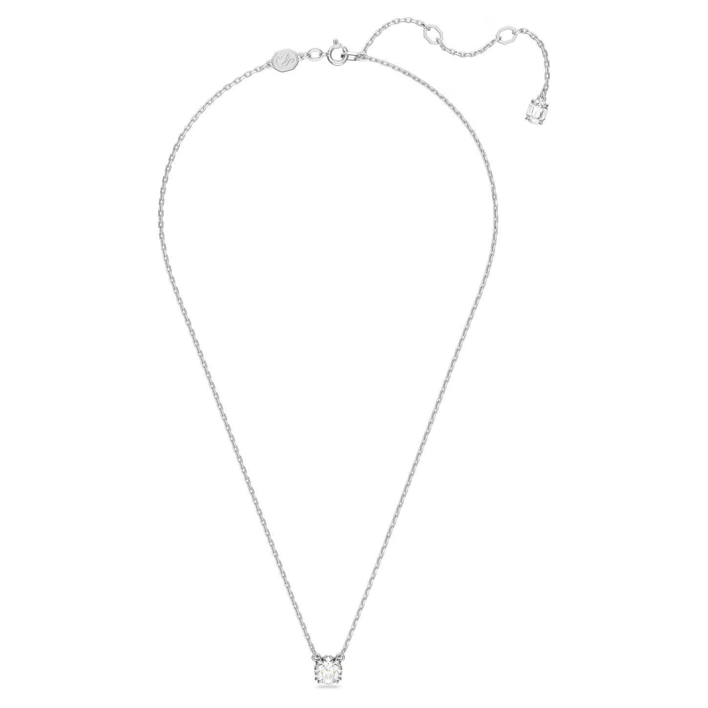 Swarovski Constella ketting met hanger Round Cut Zilverkleurig/Wit 5636706