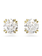 Swarovski Constella oorbellen Round Cut Goud/Wit 5642595