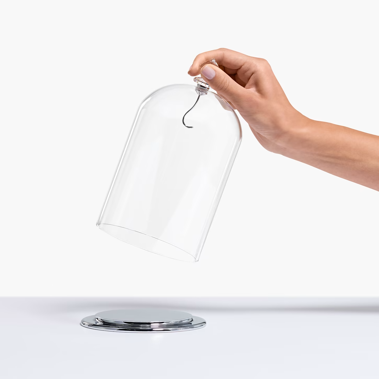 Swarovski Display kristallen beeldje Bell Jar stolp Wit (L) 5527606