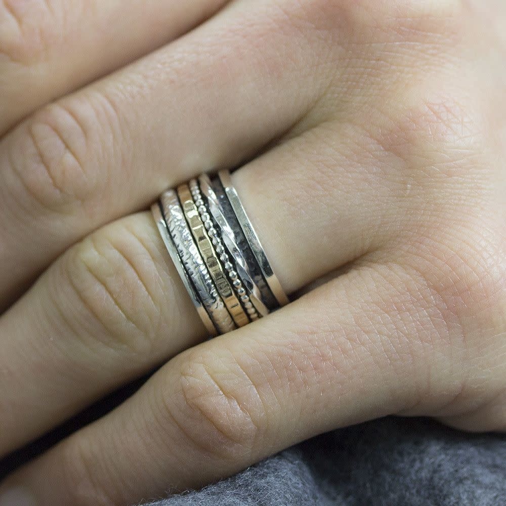 Jéh Jewels Touch of Gold ring - Creatief (4 ringen) 19691