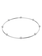 Swarovski Constella ketting Round Cut Zilver/Wit 5638699