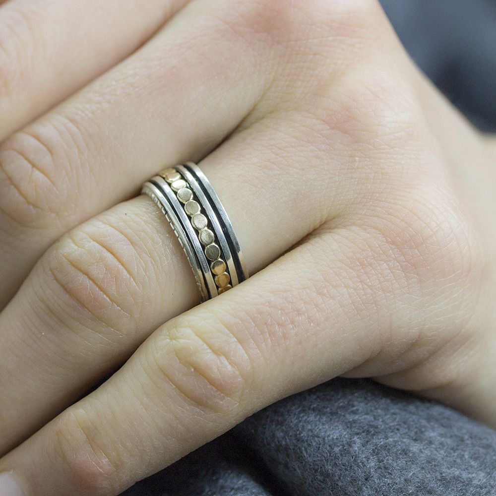 Jéh Jewels Touch of Gold ring - Classic (drie ringen) 19222