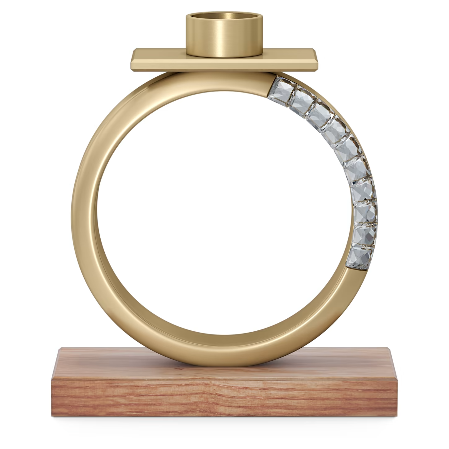 Swarovski African Sunset kristallen beeldje Kandelaar Goudkleurig 5557853