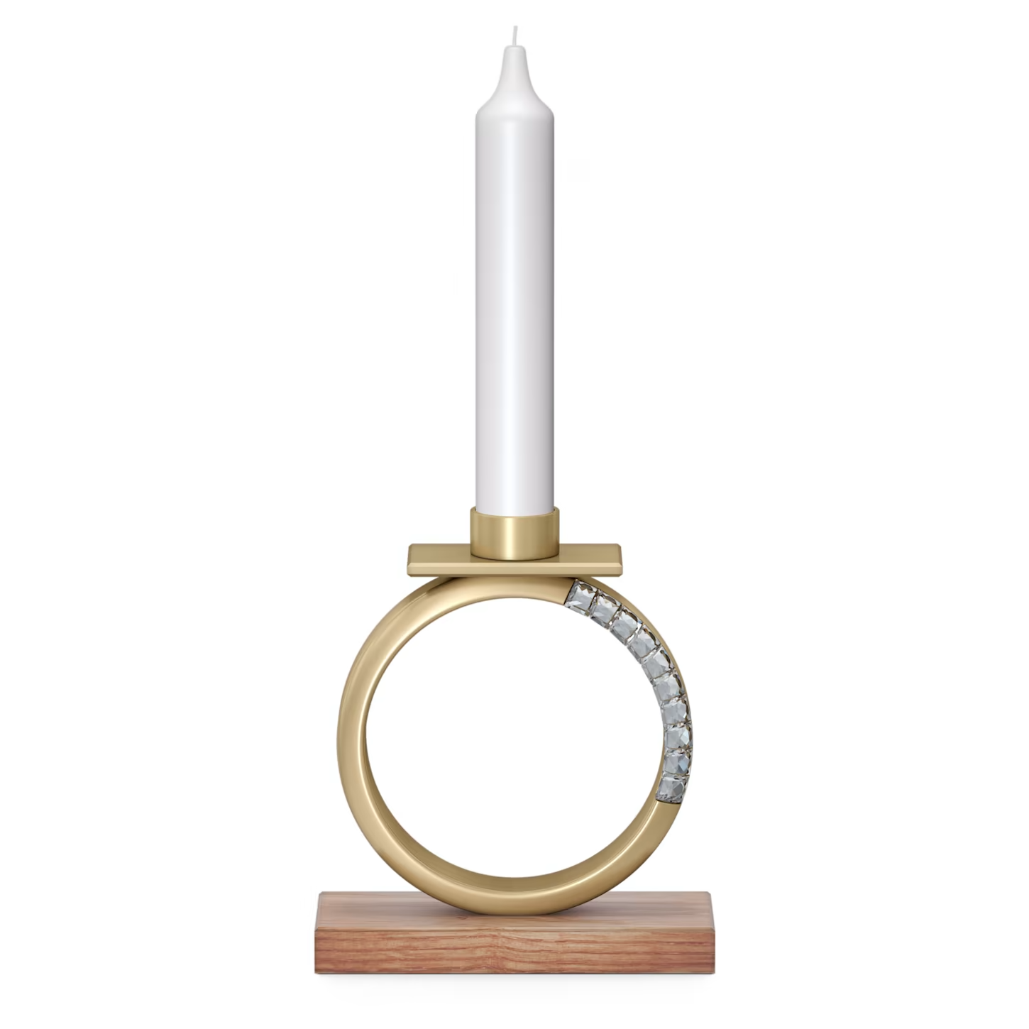 Swarovski African Sunset kristallen beeldje Kandelaar Goudkleurig 5557853