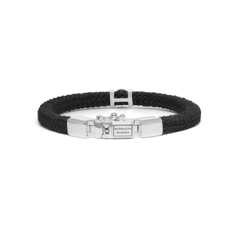 Buddha to Buddha Denise Cord armband Zwart 780BL