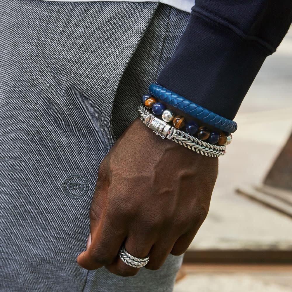 Buddha to Buddha Spirit Bead Mix armband Sodaliet Tijgeroog 188MS