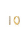 Ania Haie Ear Edit oorbellen - Mini Hoop Sparkle Verguld E035-17G