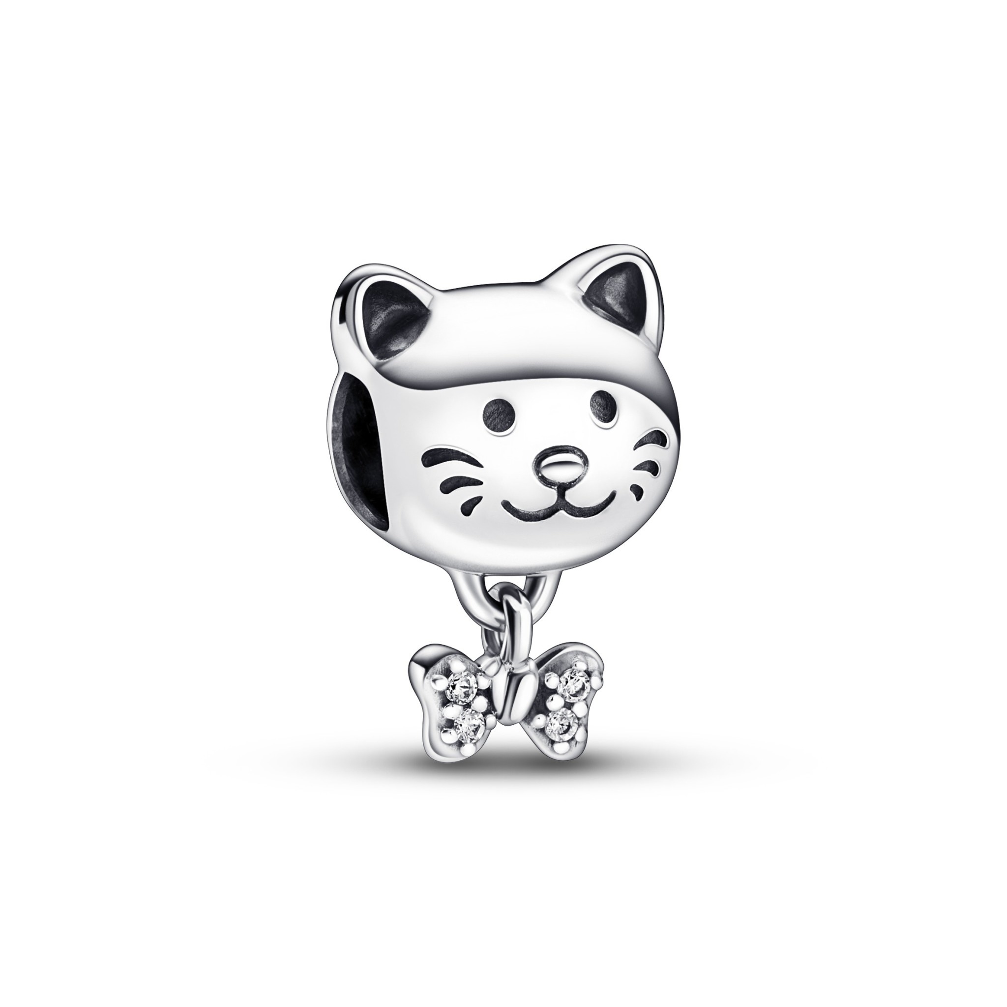 Pandora Pet Cat & Bow Bedel 792255C01