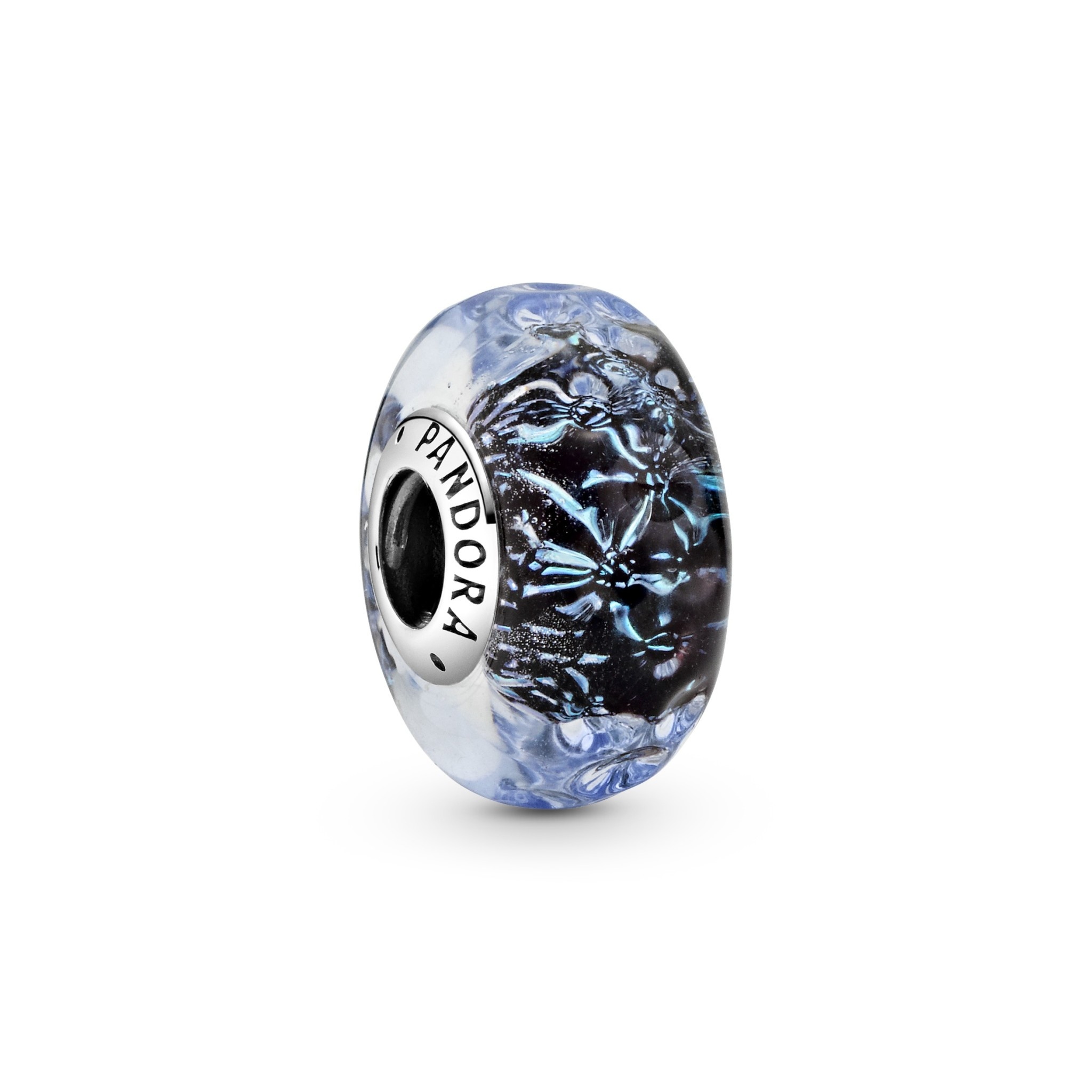 Pandora Golvende Donkerblauwe Muranoglazen Oceaan Bedel 798938C00
