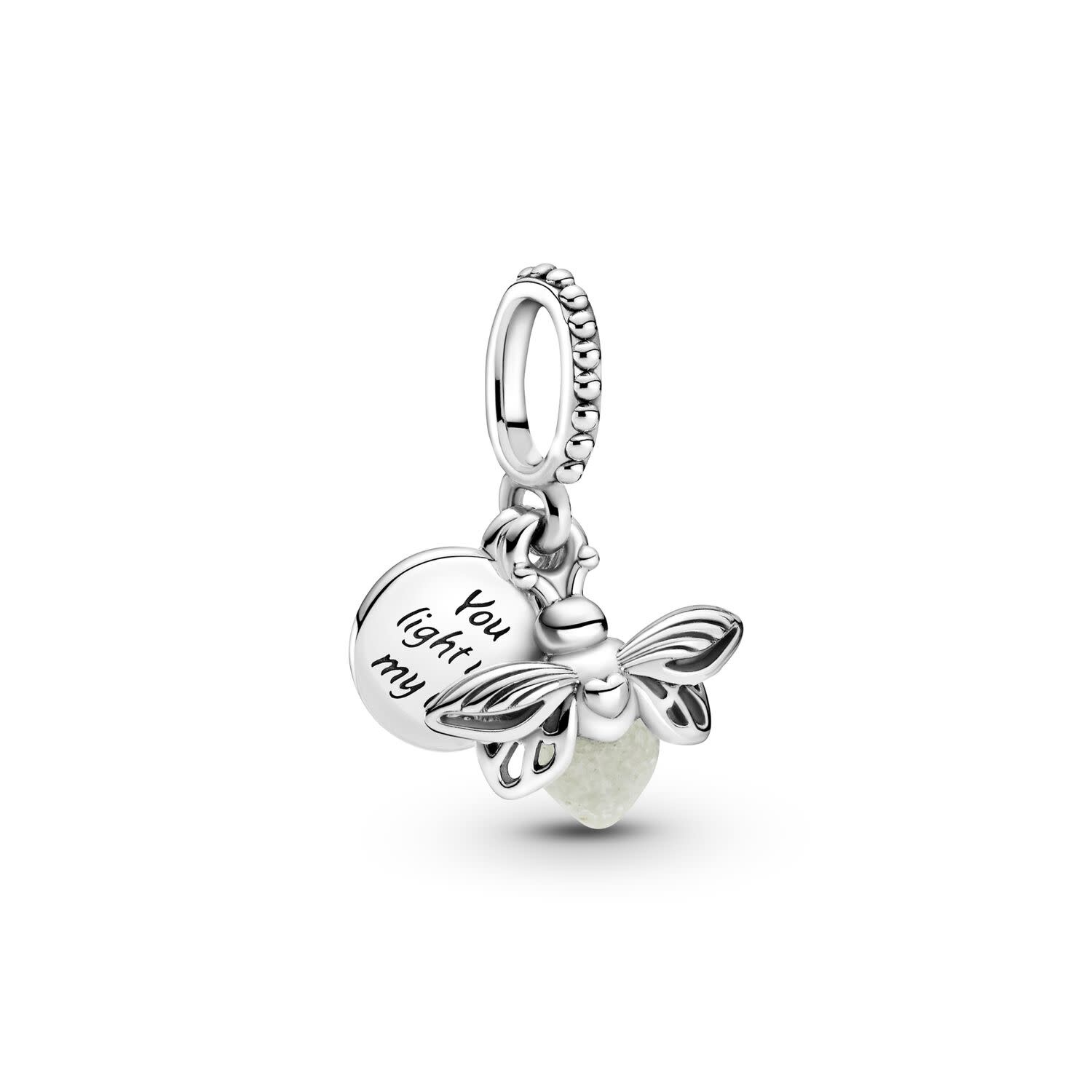 Pandora Glow-in-the-dark Firefly Dangle Charm 799352C01