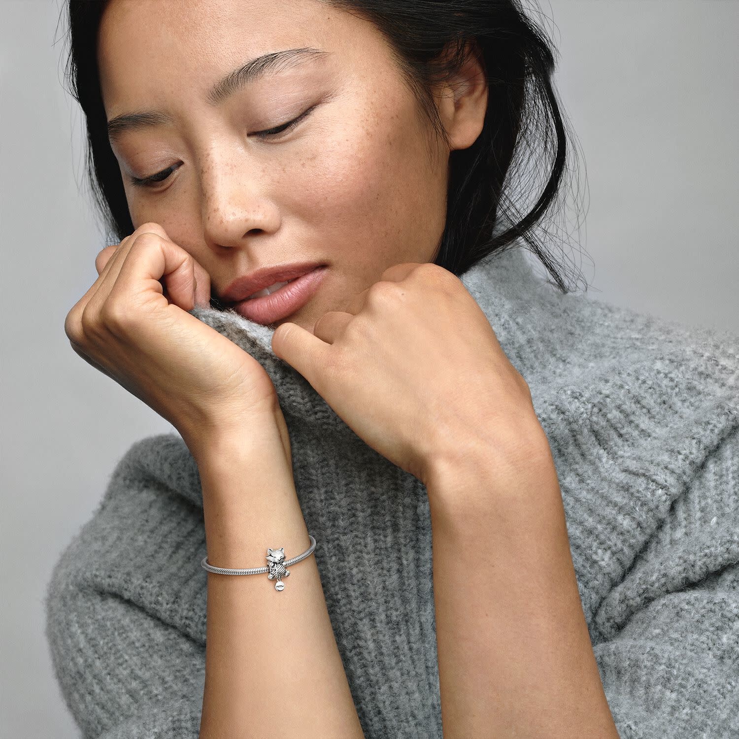 Pandora Kitten & Bol Wol Bedel 799535C00