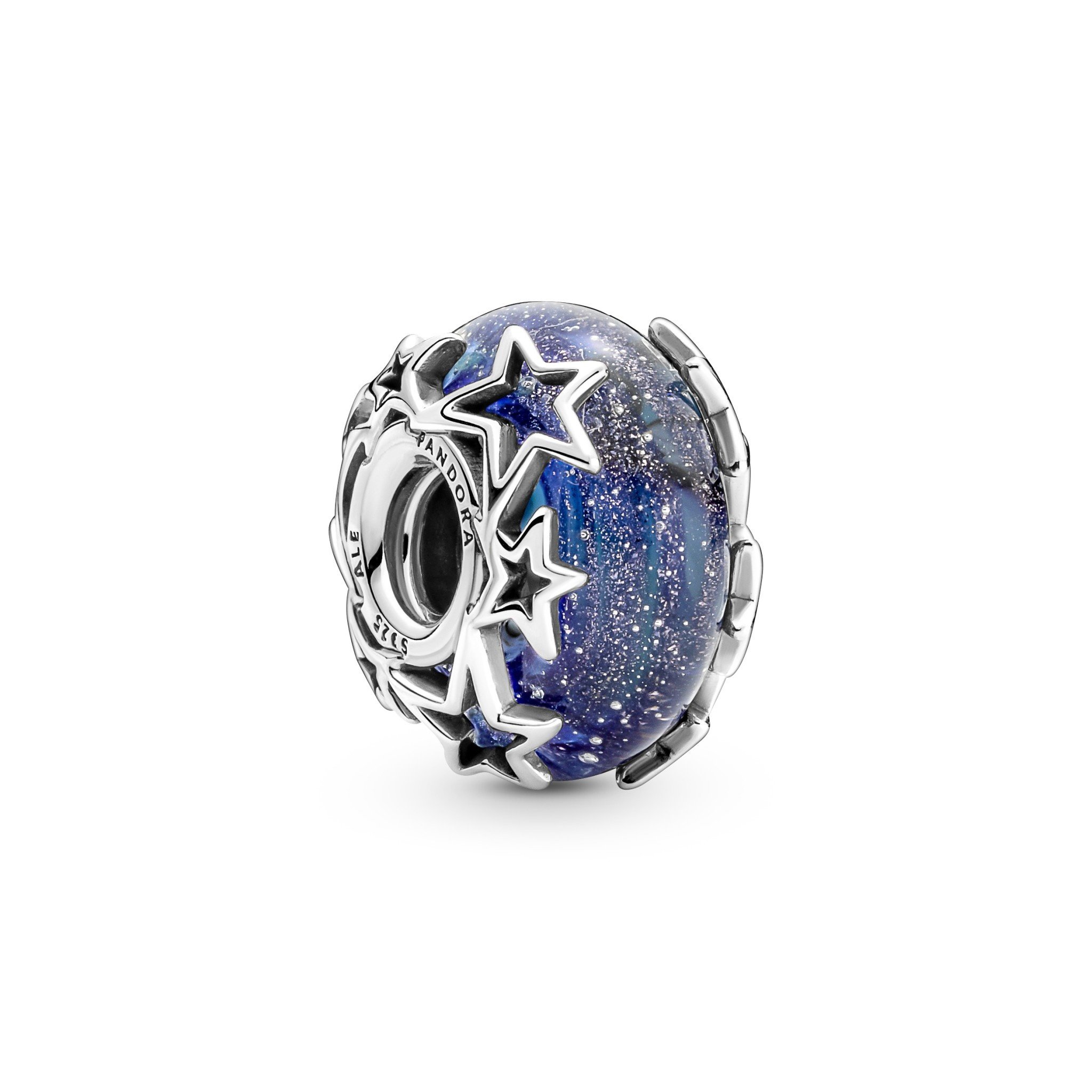 Pandora Hemelsblauw & Ster Murano Bedel 790015C00