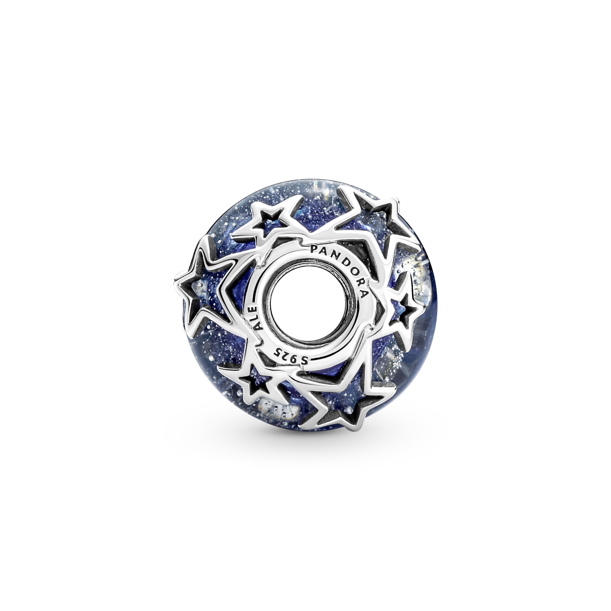 Pandora Hemelsblauw & Ster Murano Bedel 790015C00