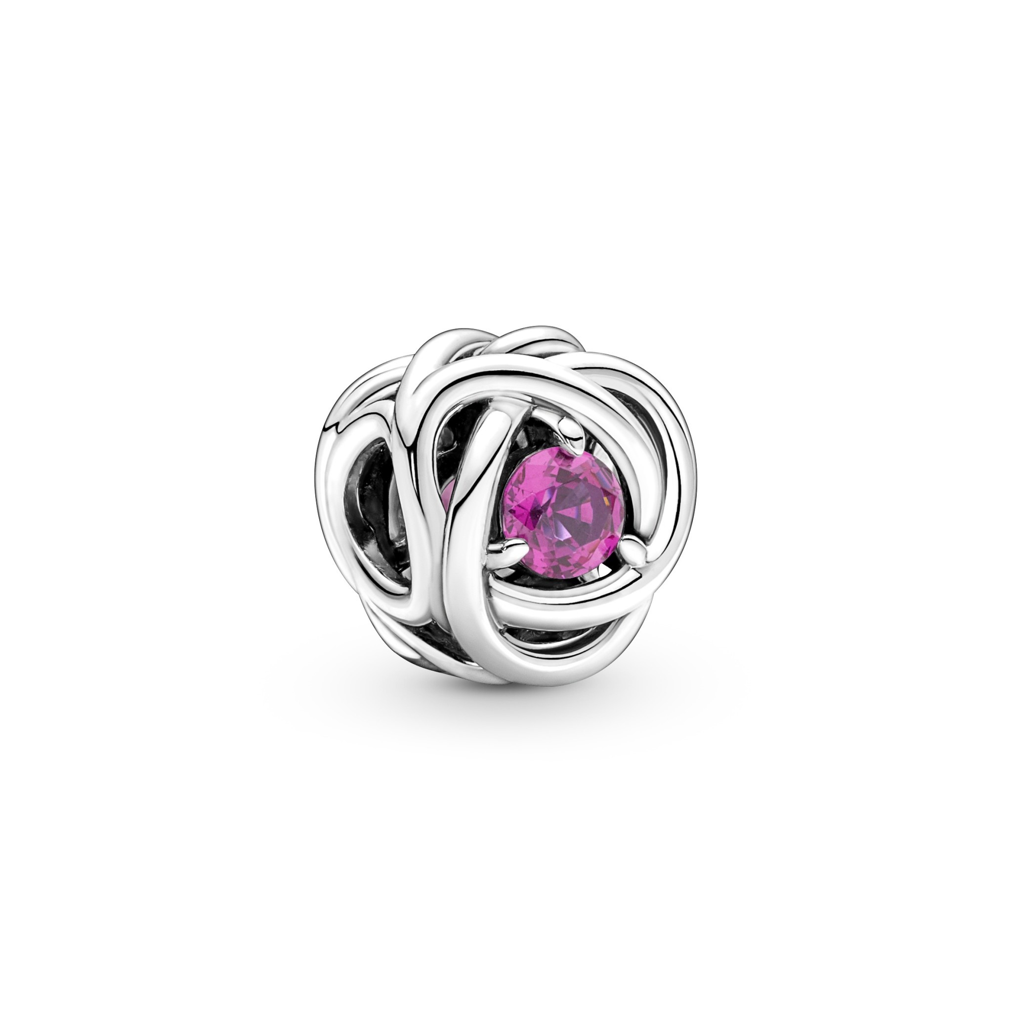 Pandora | 790065C05 • Roze Oneindige Cirkel Bedel - Mynt Jewels & Watches