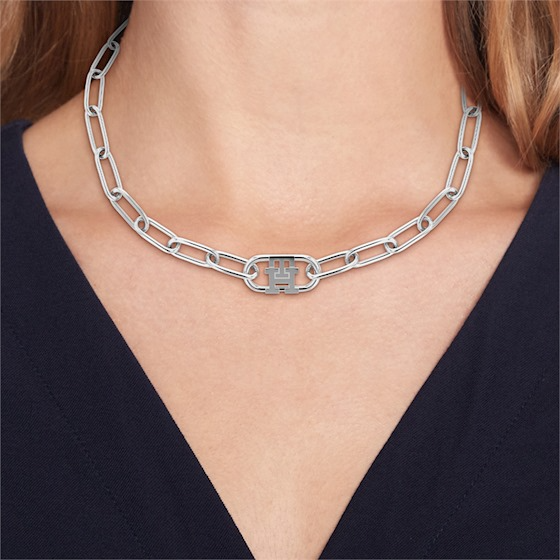 Tommy Hilfiger Monogram ketting TJ2780726