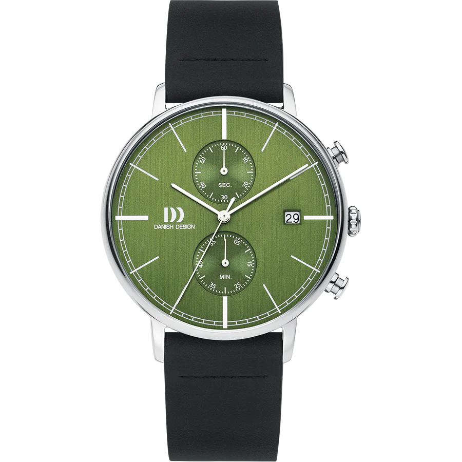 Danish Design Koltur Chrono II herenhorloge Green IQ28Q1290