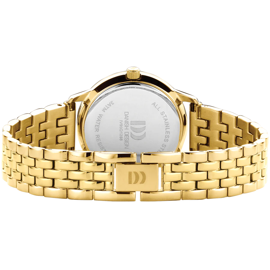 Danish Design Nostalgi 1988 dameshorloge Two hands time IV99Q1288