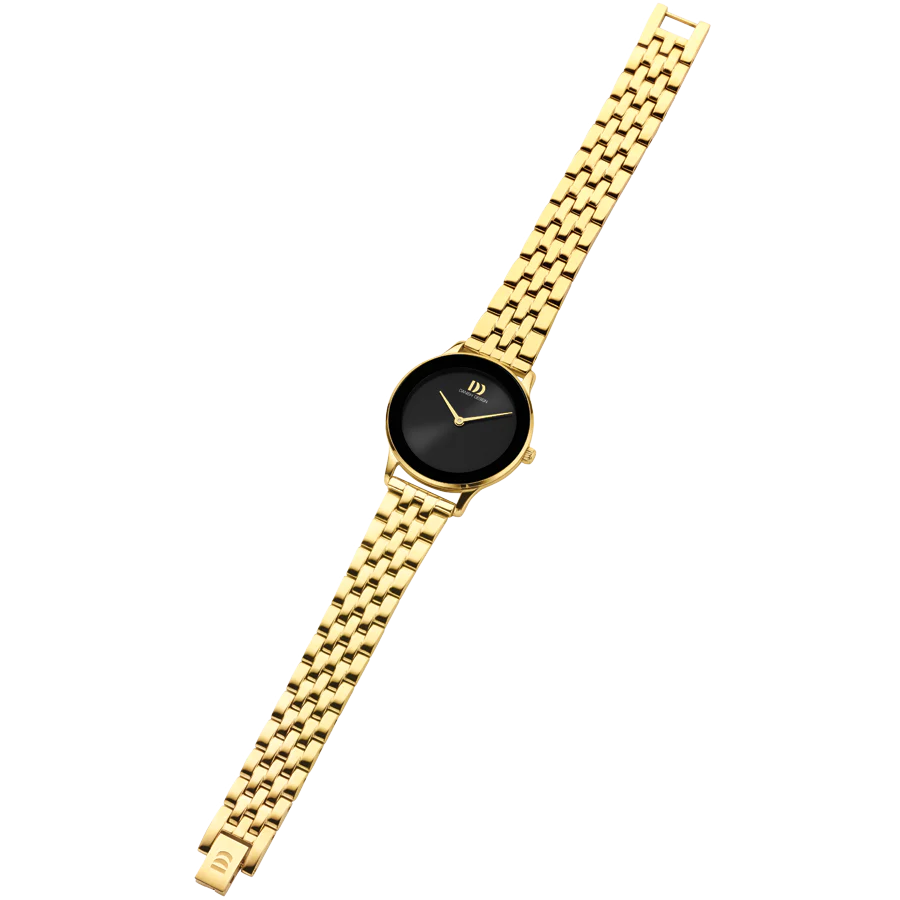 Danish Design Nostalgi 1988 dameshorloge Two hands time IV99Q1288