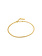 Ania Haie Smooth Operator armband - Snake Chain Schakel Goldplated B038-02G