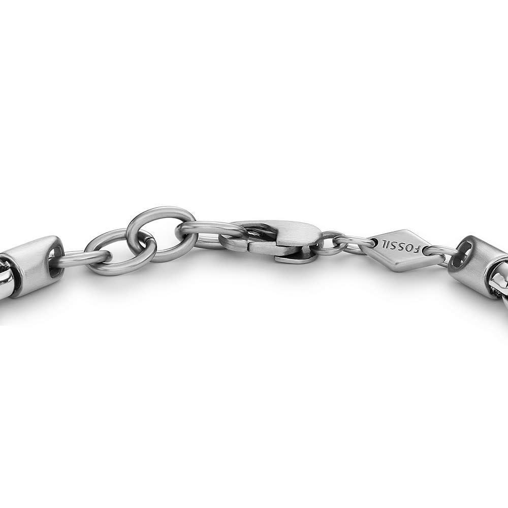 Fossil Stalen All Stacked Up armband - Bicolor JF04138998