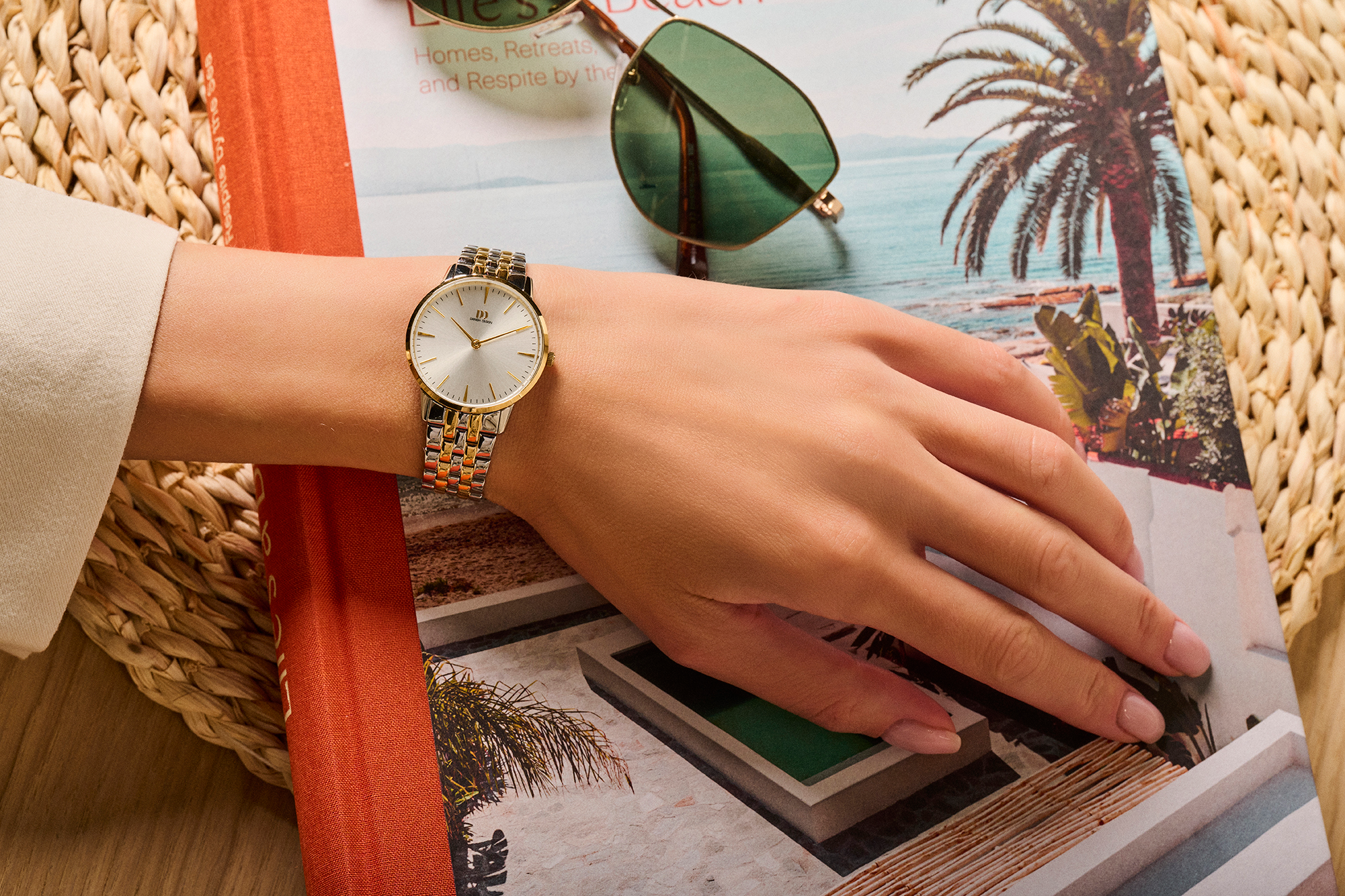 Danish Design Akilia dameshorloge Two-Tone IV95Q1251