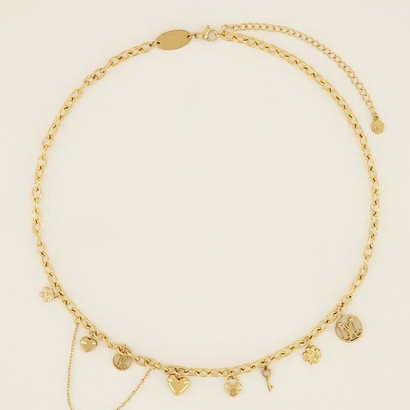 My Jewellery Ketting Love Life - Goudkleurig MJ07579-1200