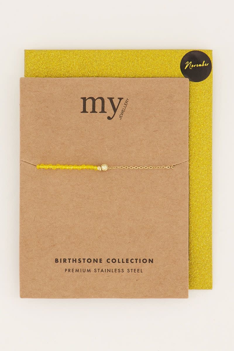 My Jewellery Armband Geboortesteen November MJ05947-1200K