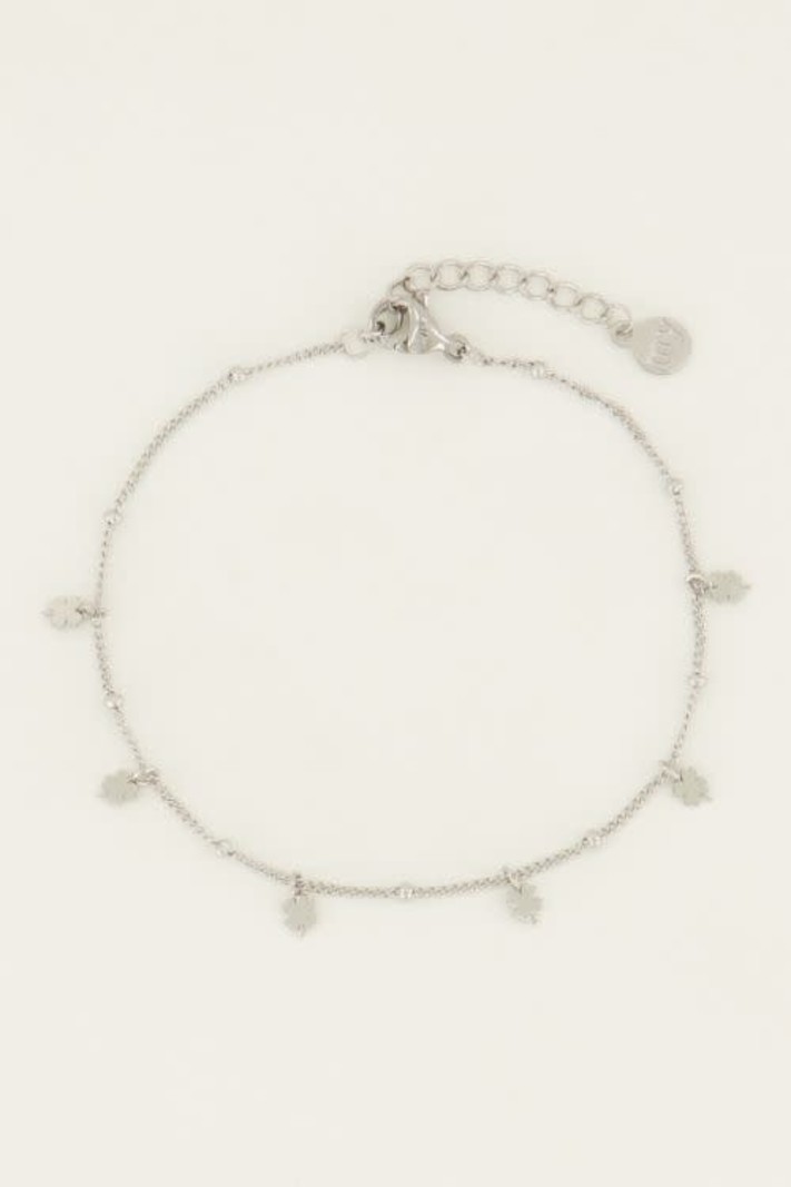 My Jewellery Armband klavertjes - Zilver MJ04470-1500