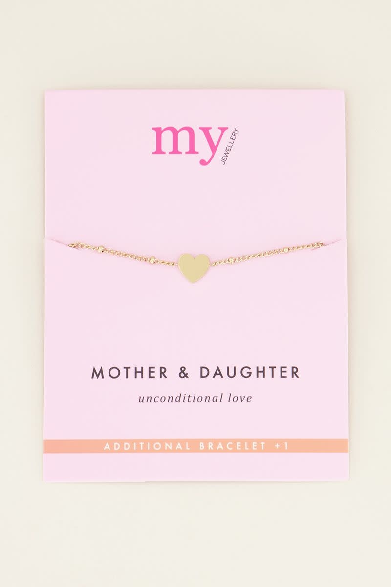 My Jewellery Moeder armband los - Goudkleurig MJ03413-1200