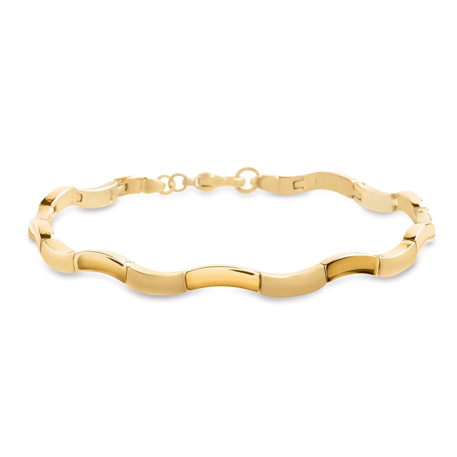 Boccia Goldplated titanium armband 0370-06