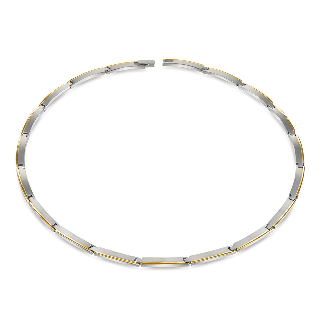 Boccia Goldplated titanium collier 08028-02
