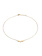 Boccia Goldplated titanium collier 08031-02