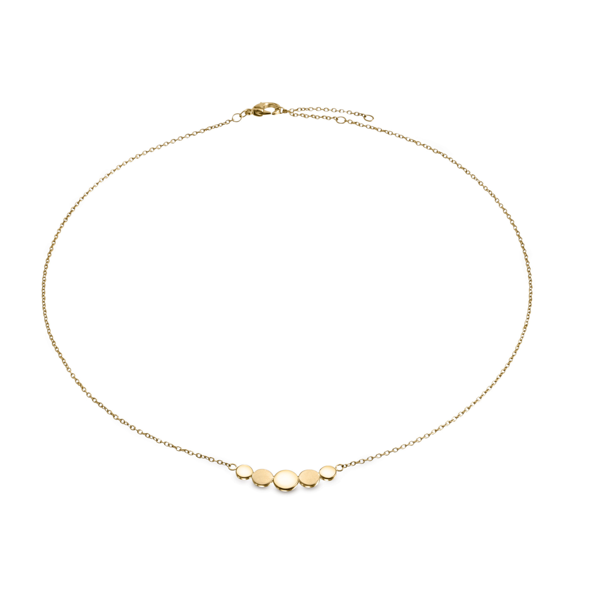 Boccia Goldplated titanium collier 08031-02