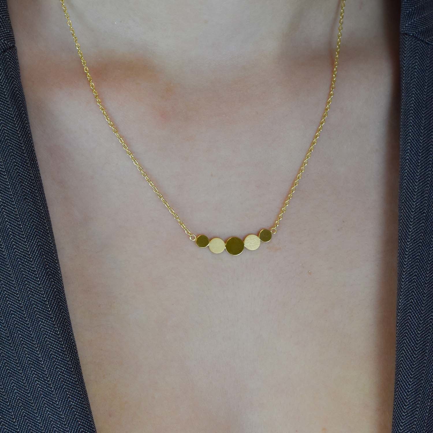 Boccia Goldplated titanium collier 08031-02
